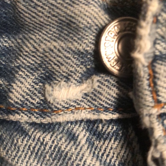 Vintage 550 Levi’s (1994 & 2001) red tag Jean Shorts (lot of 2) | waist 31 - Picture 11 of 17